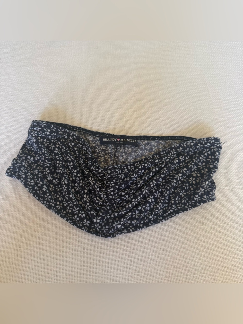 Brandy Melville floral bandeau top not sold anymore